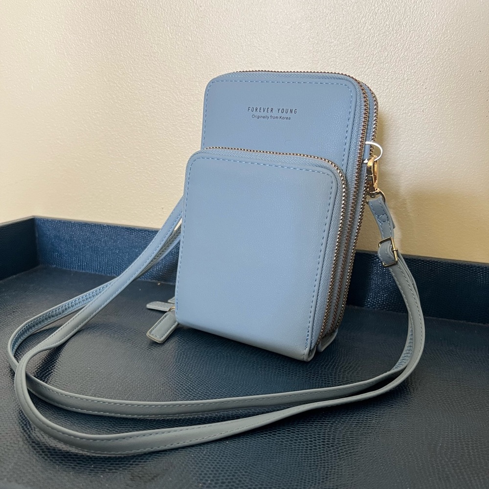 Forever young, small crossbody phone purse